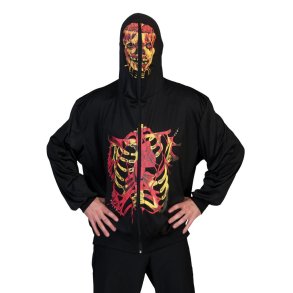 Halloween skelet bluse - Skeleton Ghost