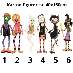 Halloween figur i kartong 40x150cm