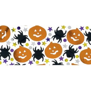 Halloween Konfetti, Edderkopper og grskar