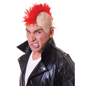 R�d mohawk paryk