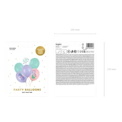 Sjjungfru gummiballonger