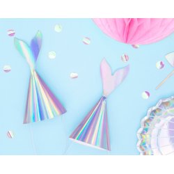 Partyhatte med havfrue tema