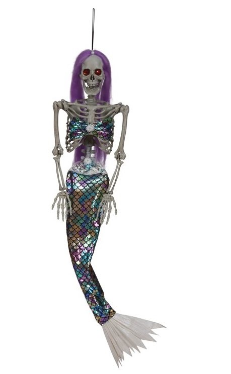 havfrue skelet | skeletter til halloween her
