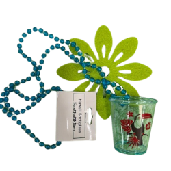 Hawaii shotglas i frgad kedjan