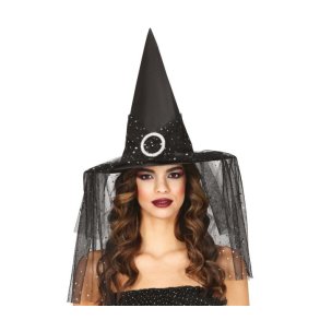 Heksehat med stjerner 