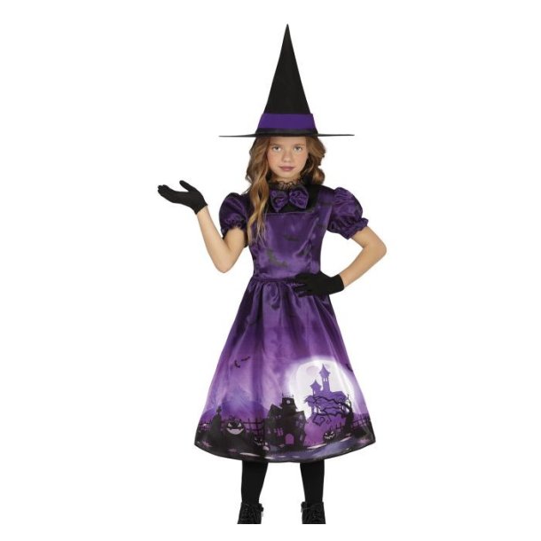 Hekse kostume til barn - Haunted house