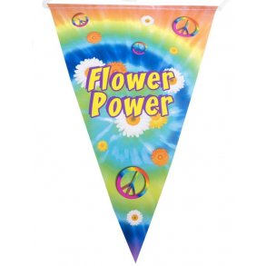 Hippie Banner 5 m, 10 flag