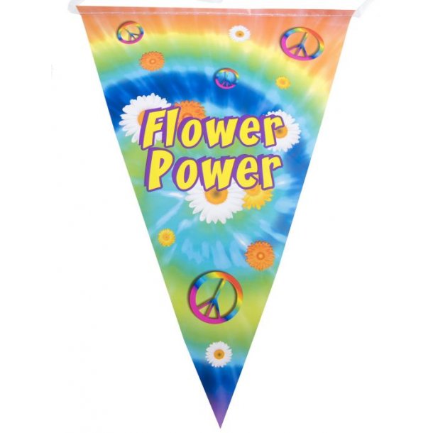 Hippie Banner 5 m, 10 flag