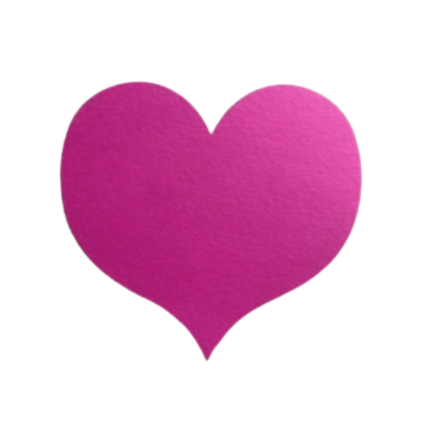 Placera kort hj�rta i pink