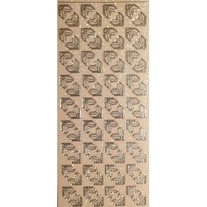 Klistermrken med glitterhrn