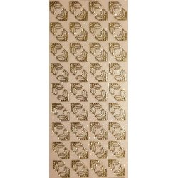 Stickers med glitter hjrner med kristtjrn