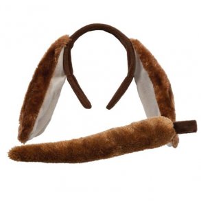 Hund,  st bestende af rer og hale