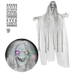 Hvid heks med lyd, lys og bevgelse