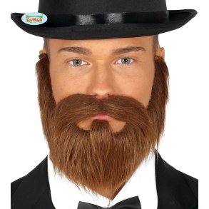 Fuldskg med overskg og bakkenbart BRUN