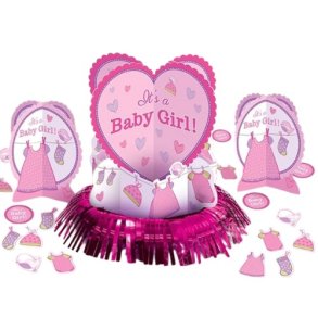 its a Baby Girl dekorationsset