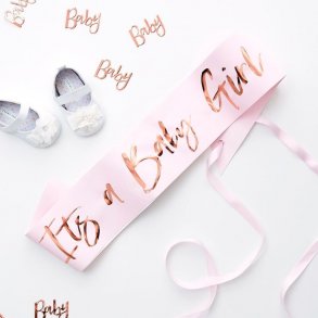 Its a baby girl Sash