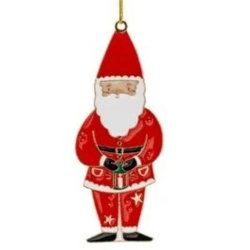 Jultomten - julpynt i metall fr upphngning