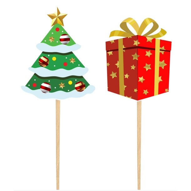  jule kagepicks 12stk