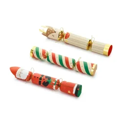 Julklappsaskar 3 st som "crackers"