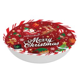 Julskl i plast - Merry Christmas