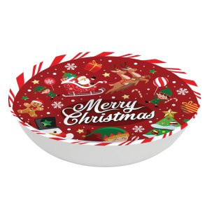 Julskl i plast - Merry Christmas