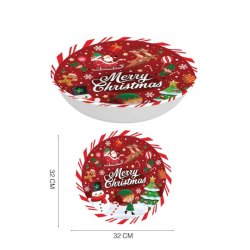 Julskl i plast - Merry Christmas