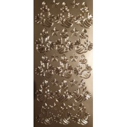 Stickers med julelys 