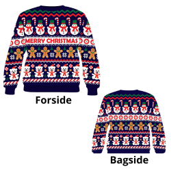 Jultrja med julmotiv fr mn