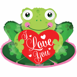 Folie ballon med fr, I love you