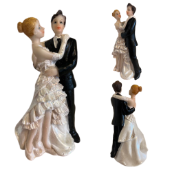 Trtfigur - brud i volangklnning utan slja