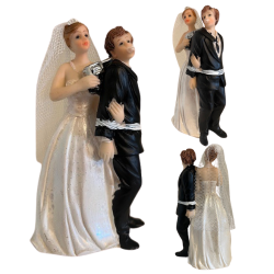 Trtfigur - brud med en pistol