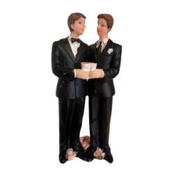 trtfigur - Mn med koppar