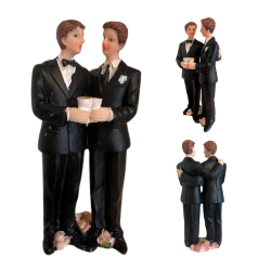 trtfigur - Mn med koppar