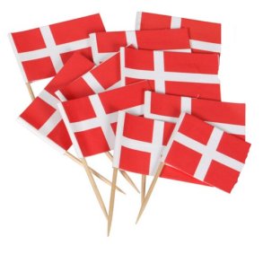 Danske kageflag-trpind