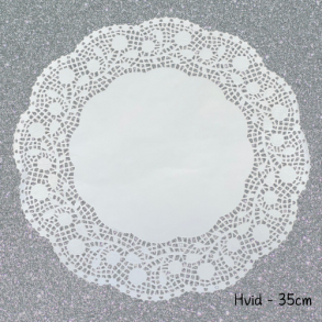 Trtpapper 35 - 4 st i vitt