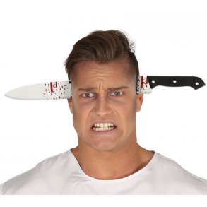 Kniv genom huvudet 