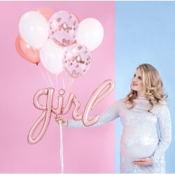 Konfetti  2,5 cm ROSEGOLD