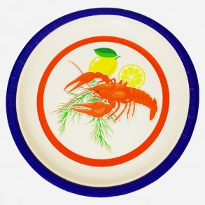 Krebsegilde Tallerken  28 cm