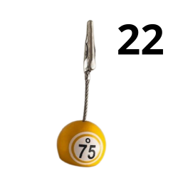 Banko lykkefigur - kortholder