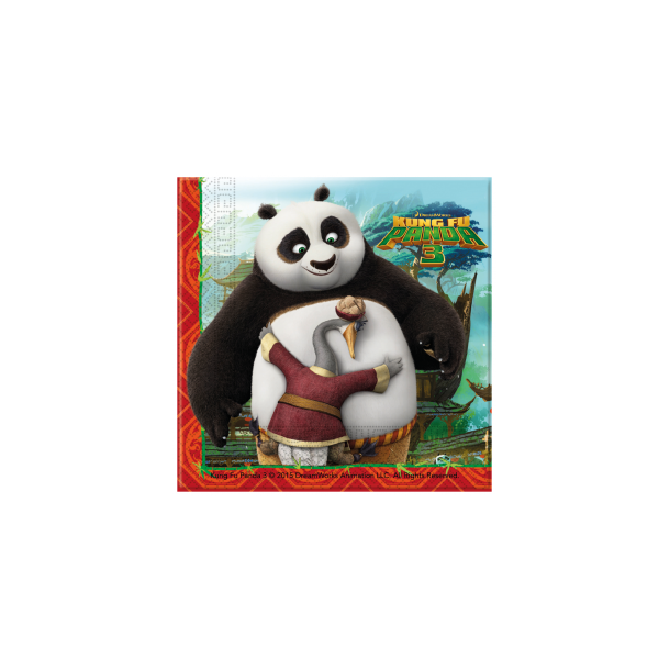 Kung Fu Panda servietter