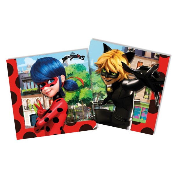 Miraculous Ladybug servietter