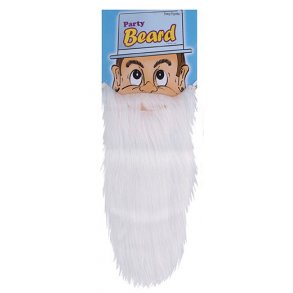 Helskgg med elastisk LANG - VITT