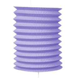 Papir Lanterne i Syrenlilla