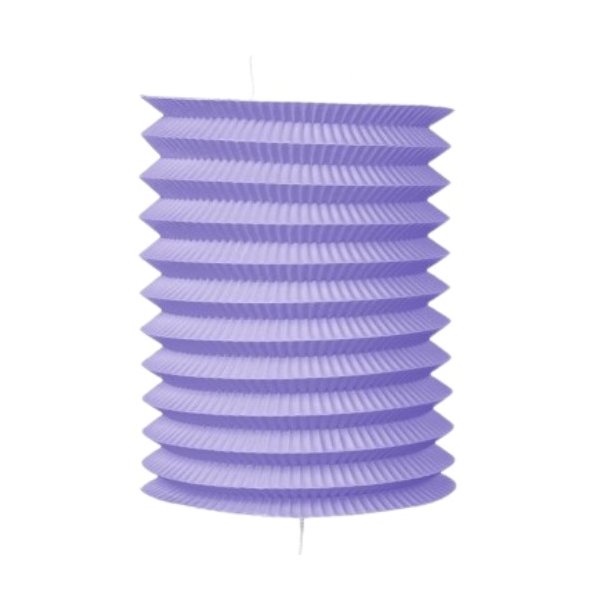Papir Lanterne i Syrenlilla