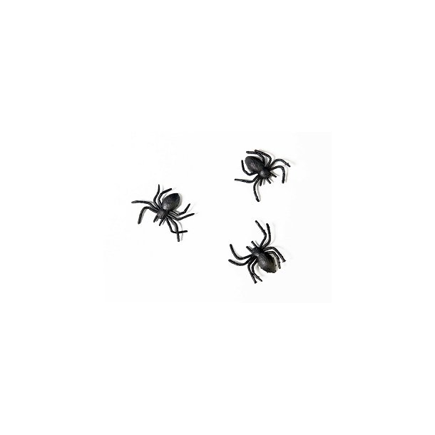 Edderkopper 2,5x3 cm, 10 stk