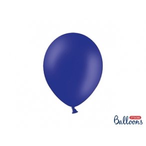 Ballong  27 cm 10 st Mrk bl