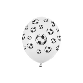 Ballonger med fotbollar