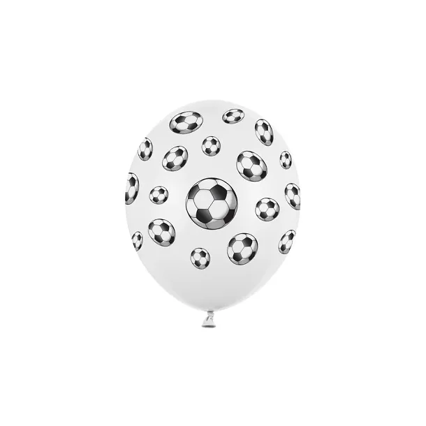Ballonger med fotbollar