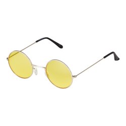 Lennon brille med gule glas