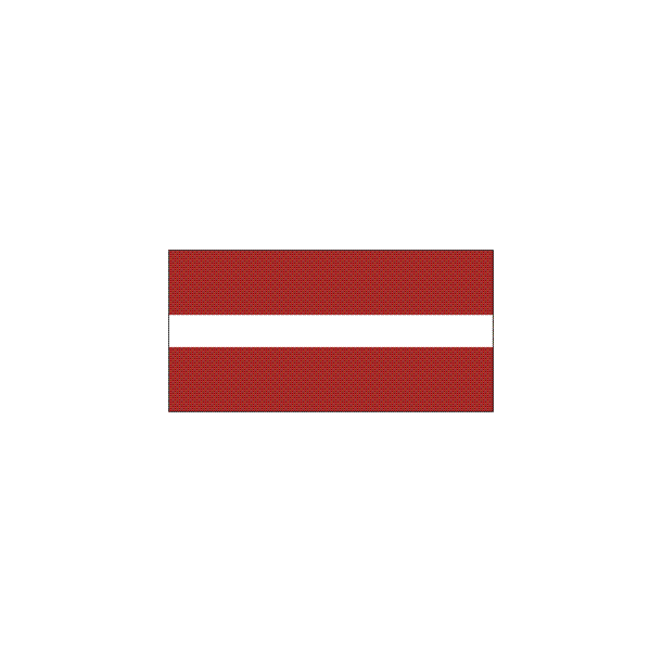 Papirflag Letland p pind, A4